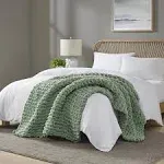 Madison Park Chenille Chunky Knit Throw