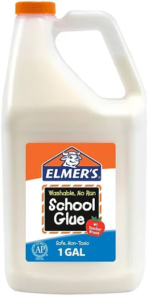 Elmer's E308 Washable School Glue, 7.62 oz, Liquid