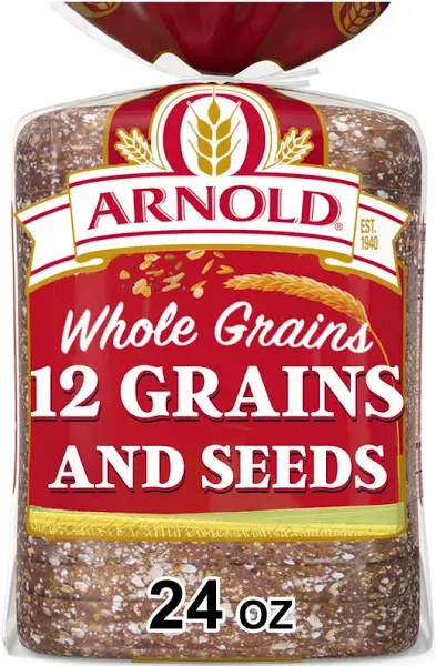 Arnold Whole Grains Bread - 24 oz loaf