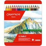 Caran D&#039;Ache Pablo Color Pencils Set of 18 (666.318)