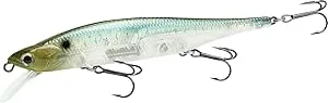 LUCKY CRAFT Lightning Pointer 110SP, Jerkbait Side by Side Action Tournament Winning Perfect Wobbling Freshwater Lake Bass Fishing Champion Bait (338 Live Ghost Minnow)