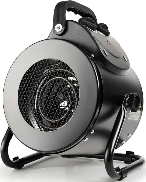 iPower Electric Heater Fan for Greenhouse, Grow Tent, Workplace, Overheat Protection, Fast Heating