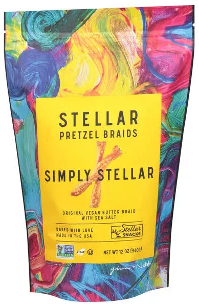 Stellar Snacks 16 oz Braids Simply Stellar Pretzel