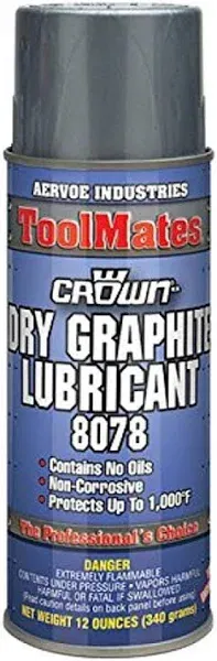 Crown 8078 Dry Graphite Lube & Parting CMP 12 oz. Aerosol