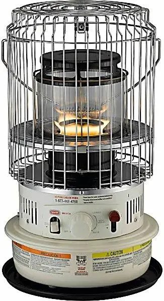 Dyna-Glo WK95C8C 23,800 BTU Indoor Kerosene Convection Heater, Black