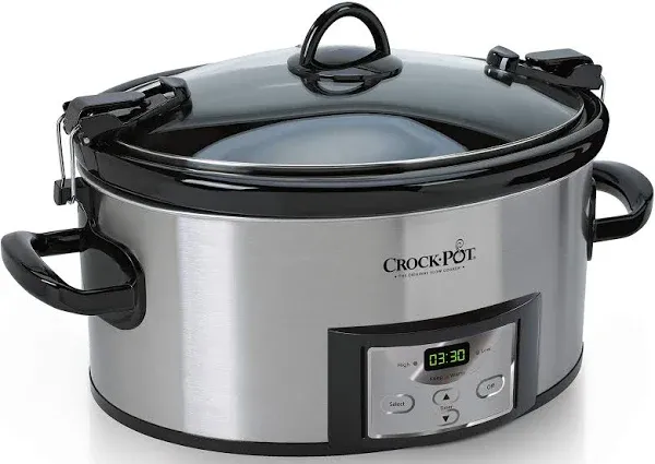 Crock-Pot 6-Quart Programmable Cook & Carry Slow Cooker