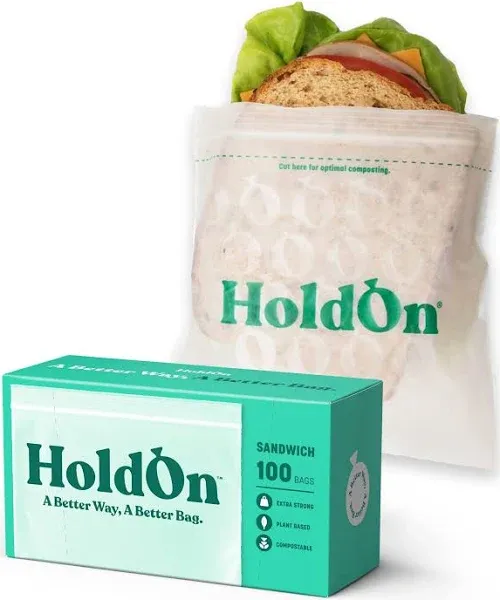 Compostable Zipseal Sandwich Bags