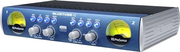 PreSonus BlueTube DP V2 2-Channel Mic/Instrument Tube Preamp