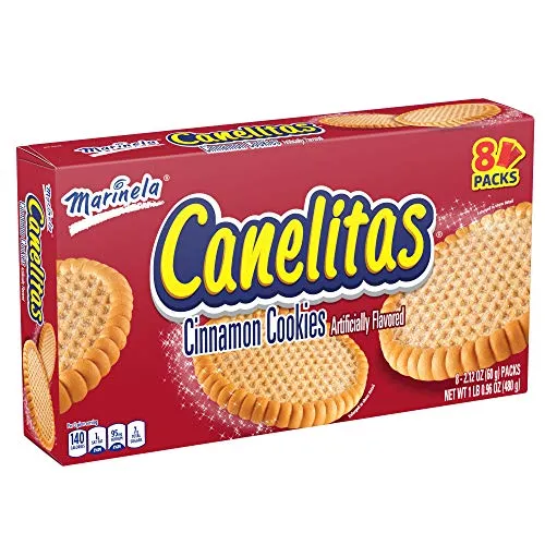 Canelitas Marinela - Cinnamon Cookies - 8 Packs 1 lb 3.05 oz