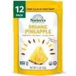 Natierra Nature's All Foods Organic Freeze-Dried Pineapples, USDA Certified Organic, Vegan, Non-GMO, 1.5 Ounce (Pack of 12)