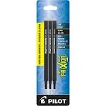 Pilot Refill for FriXion Erasable Gel Ink Pen Black 3/Pk