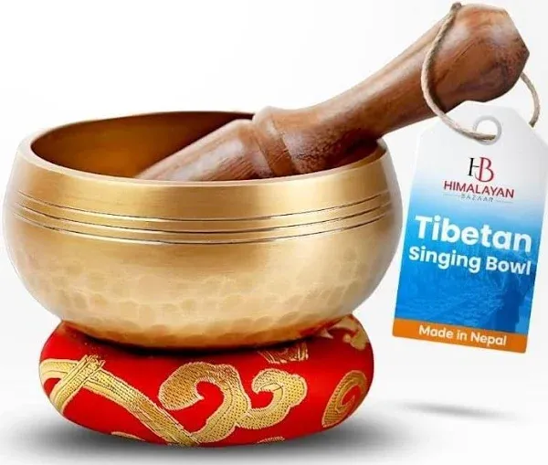 Himalayan Bazaar Tibetan Singing Bowl Set