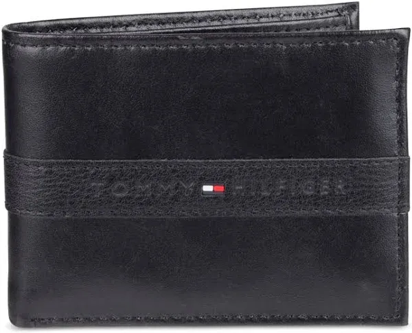 Tommy Hilfiger Casual Black Bifold Wallet - (31TL22X062)