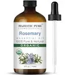 Majestic Pure Rosemary Essential Oil, Highest Quality Therapeutic Grade, 1 fl oz