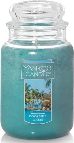 [YANKEE CANDLE] Pink Sands Large Jar Candle,Fresh Scent