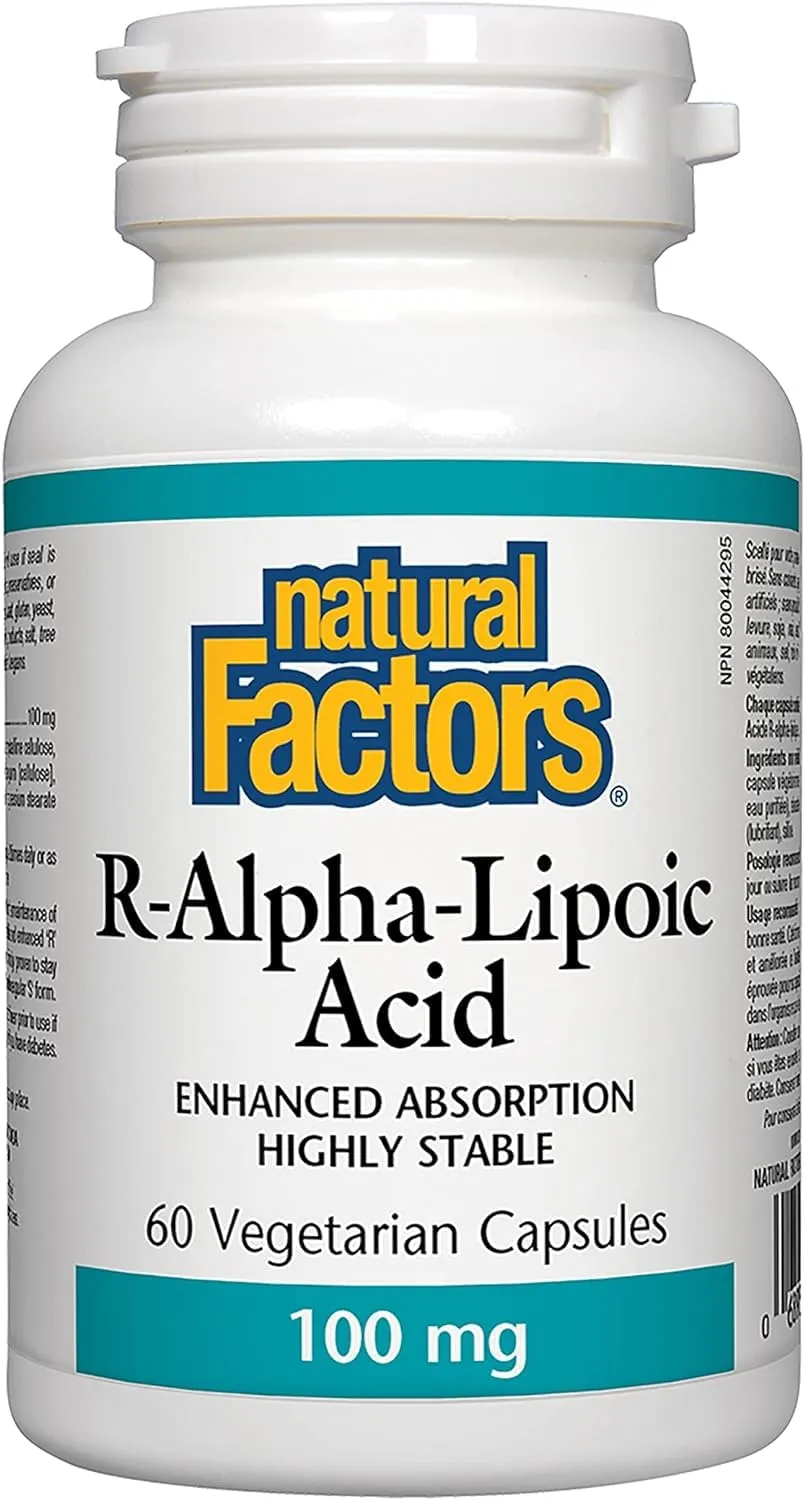 Natural Factors Alpha-Lipoic-Acid (100mg) 120 caps