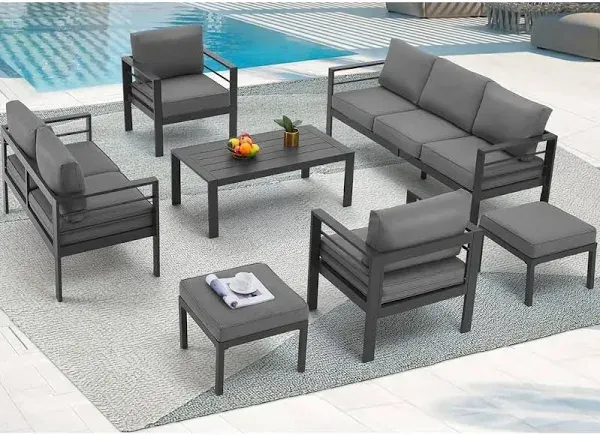 Aecojoy 7 Pieces Outdoor Furniture Set