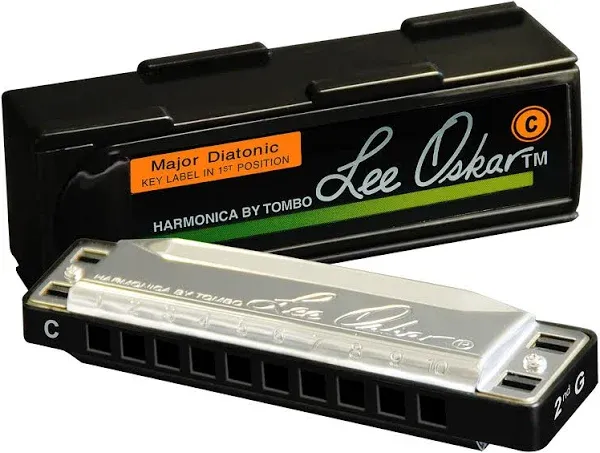 Lee Oskar 1910-C Major Diatonic Harmonica - Key of C | Reverb