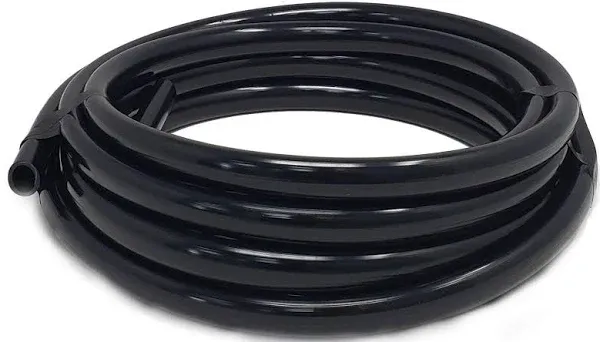 Beckett  1/2-in ID Black Pond Tubing - 20ft Flexible PVC Tubing for Spitters, Fountains & Water Features - Easy Placement & Maneuverability Lowes.com