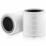 Homeland Goods Core 400S Filter Replacement for LEVOIT Core 400S and Core 400s-rf Smart WiFi Air Purifier,3-in-1 True H13 HEPA Activated Carbon Pre-Filter,White