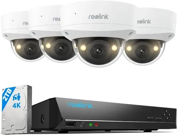 Reolink RLK8-800V4 4K HD 8MP IK10 Vandalproof PoE Surveillance