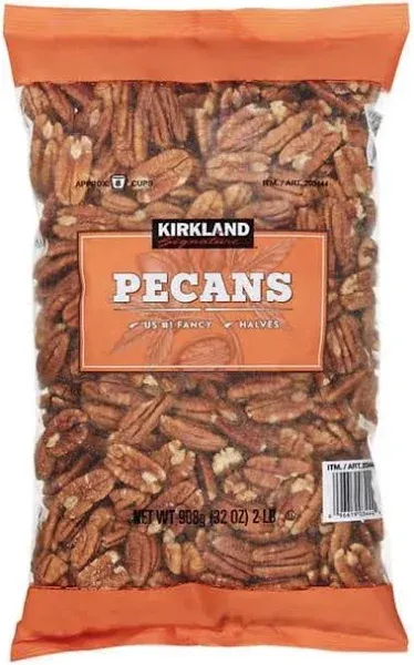 Kirkland Signature Pecan Halves, 32 Ounce (ZY-ghm-202009<wbr/>09-2-39)