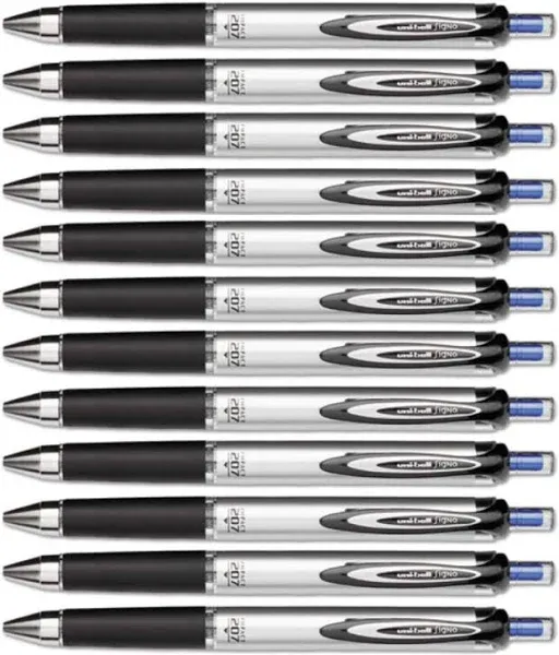 207 Impact Roller Ball Retractable Gel Pen, Black Ink, Bold