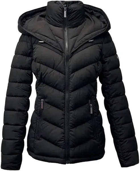 Michael Michael Kors Women's Packable Hooded Down Puffer Jacket Coat