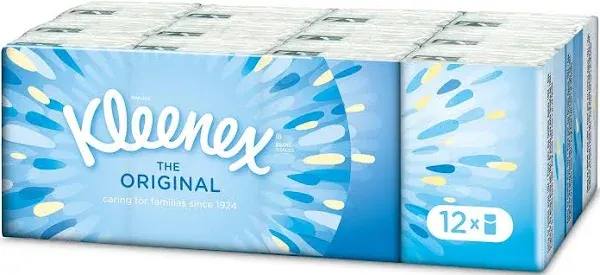 Kleenex Original Box Tissues, 24 Boxes of 70 Tissues 