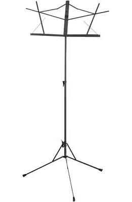 Sheet Music folding Stand with Bag, Black by On Stage