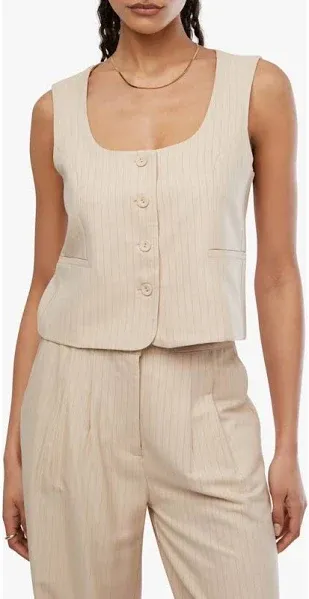 WeWoreWhat Scoop Tailored Vest