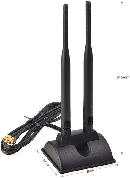 2.4ghz 5ghz Dual Band Wifi Antenna Rpsma Male Antenna + Ipex U.fl To Rpsma Femal