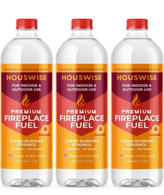 Houswise Bio Ethanol Fireplace Fuel