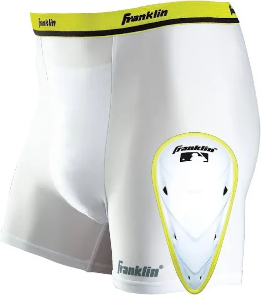 Franklin Sports Adult Compression Short with Cup