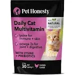 Pet Honesty Cat Multivitamin Chews - Treats for Health + Immune, Cat... 