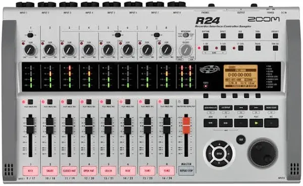 ZOOM R24 Portable Multitrack Recorder Controller and Interface Japan