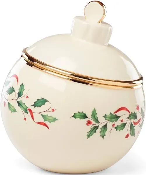 Lenox Holiday Ornament Figural Cookie Jar