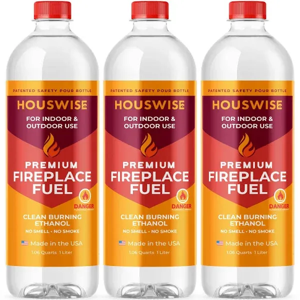 Houswise Ethanol Fireplace Fuel