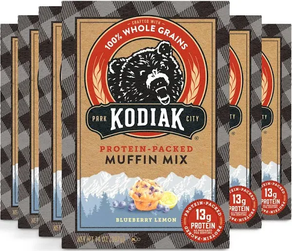 Kodiak Blueberry Lemon Muffin Mix (14 oz)