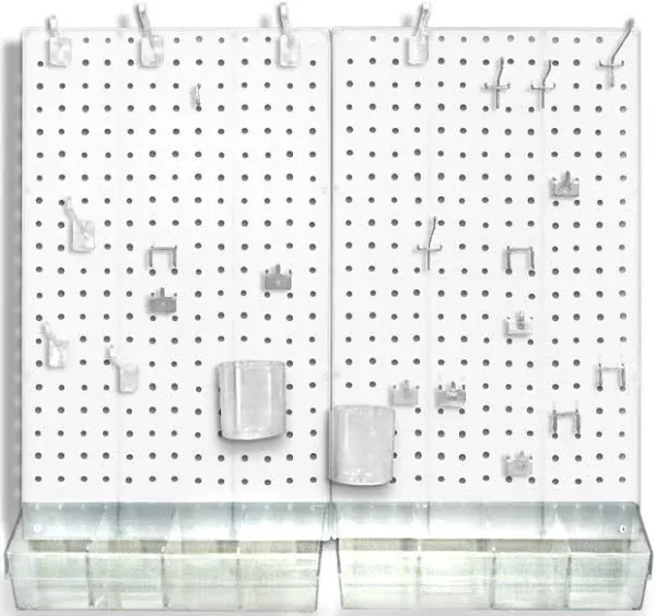 Azar 70-Piece Pegboard Organizer Kit