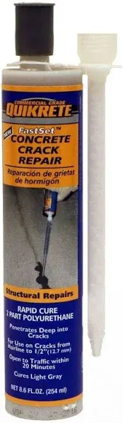 Quikrete 865069 Fast Set Crack Repair, 8.6-oz. - Quantity 1