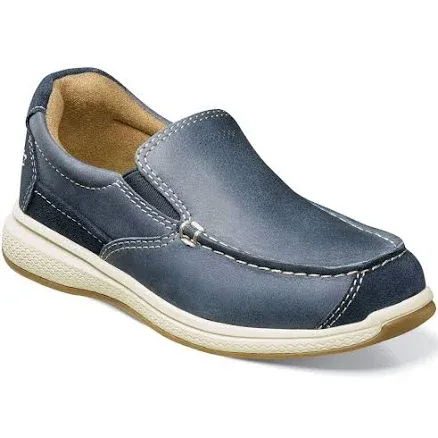 Florsheim Great Lakes Moc Toe Slipon Jr Boys ToddlerYouth Slip On