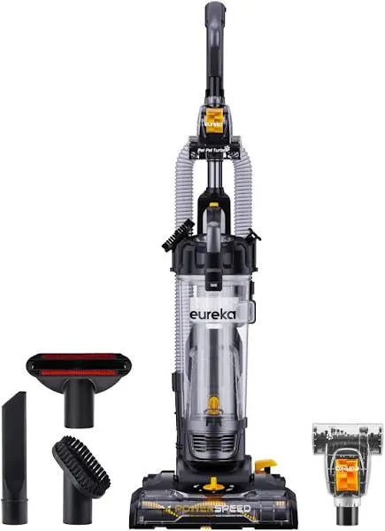 Eureka Powerspeed Lightweight Powerful Upright Vacuum Cleaner for Carpet and Hard Floor