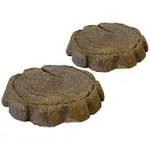 Athens SM Log Stepping Stone - BestNest by Athens Stonecasting Inc