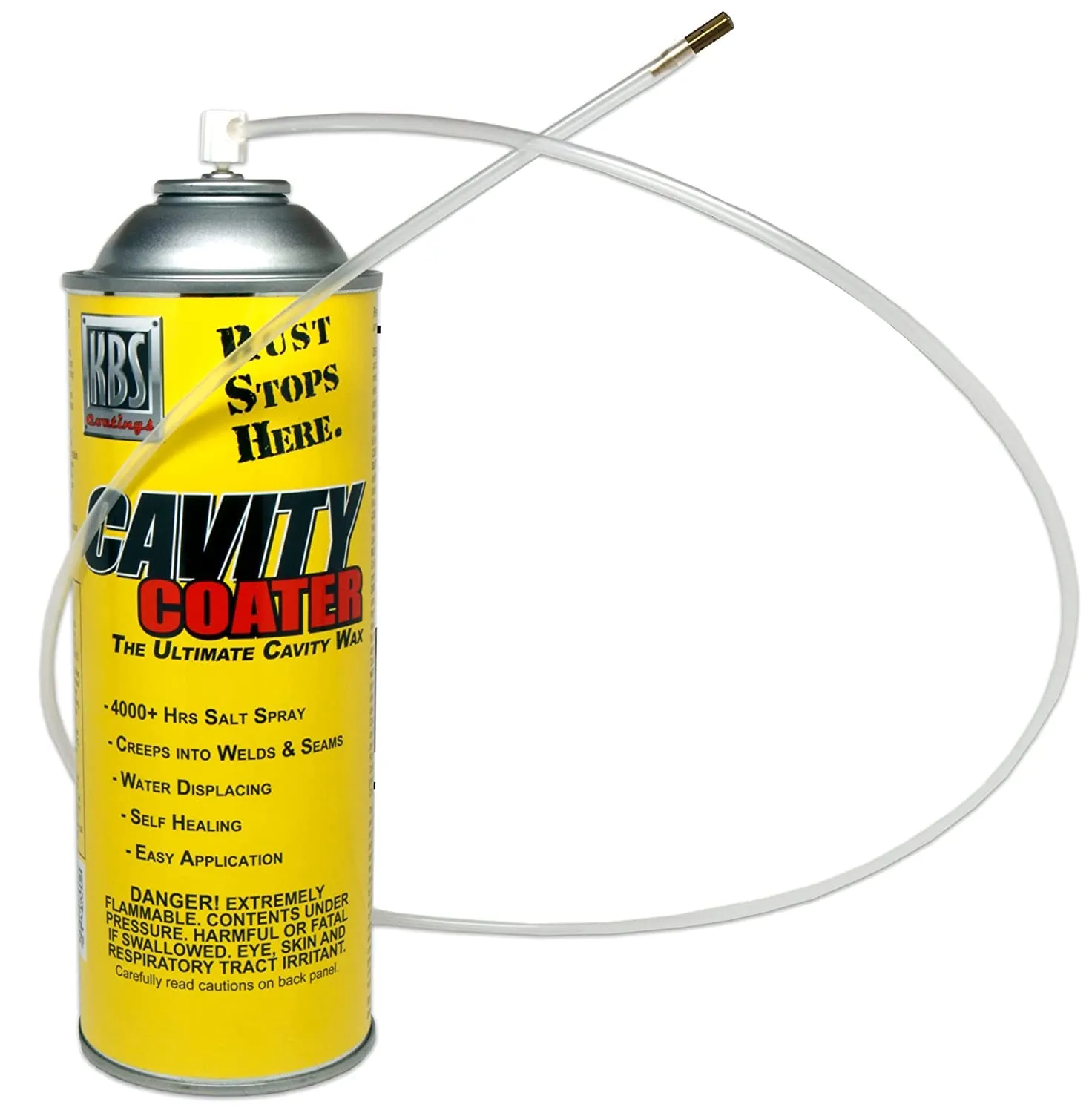 KBS Coatings 75015 36" Cavity Wand with 360 Degree Spray Tip (Cavity Coater Aerosol Can NOT Included)