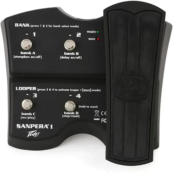 Peavey Sanpera I Foot Controller | Reverb