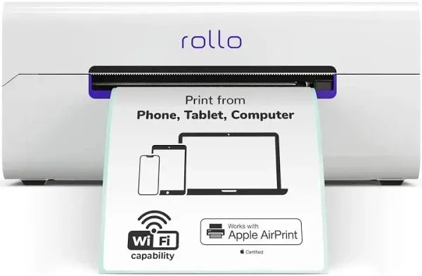 Rollo Wireless Shipping Label Printer