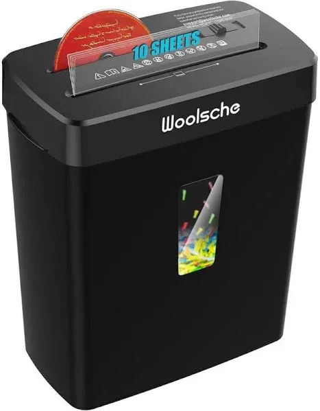 10-Sheet Cross Cut Shredder