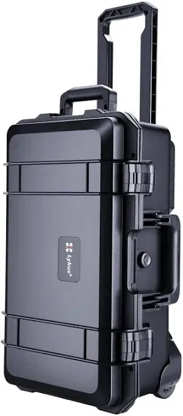 LYKUS HC-5120 Waterproof Hard case with wheels with carrier-shaped case