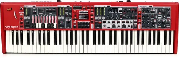 Nord Stage 4 73 | 73-Key Triple Sensor Hammer Action Keyboard with Aftertouch | Reverb